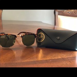New Rayban Clubmaster Glasses